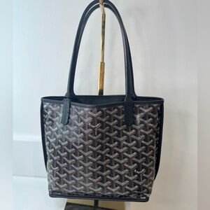 Goyard Anjou reversible Tote Coated Canvas Mini